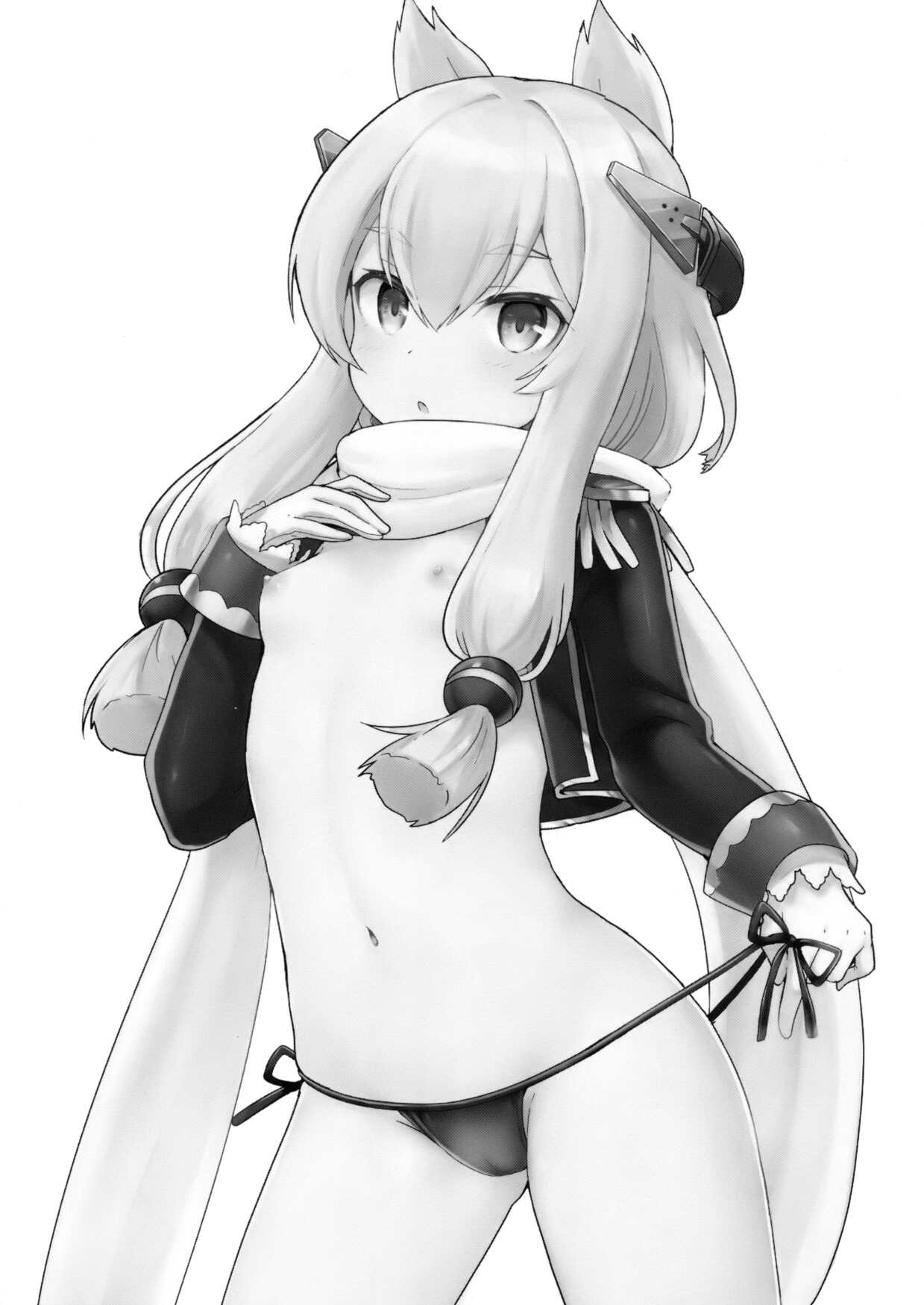 ทำเพื่อนายได้ทุกอย่าง (C95) [Wasabi Mochi (Momosawa)] Little Old Lady (Azur Lane) - หน้า 2