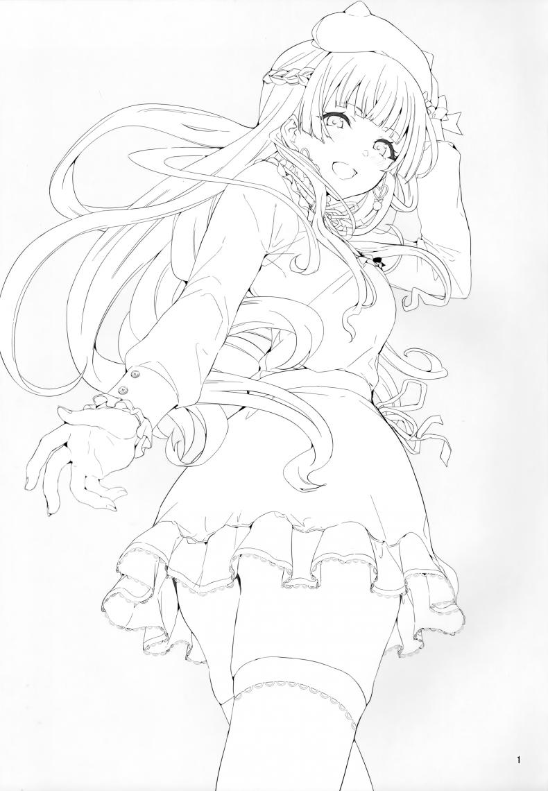 ฟุยุโกะจัง (C97) [manymanyrain (Amagasa Ikuta)] Fuyuzora (THE iDOLM@STER Shiny Colors) - หน้า 2