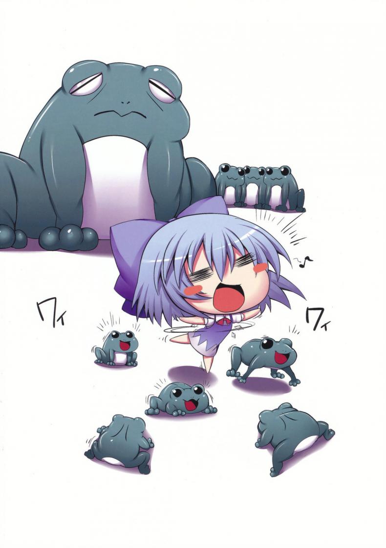 วิกฤตของชิลโน่!! การเอาคืนของเหล่ากบ!! [Marked-two (Maa-kun)] Cirno Dai Pinch! Kaeru no Fukushuu Hen Cirno in Big Trouble! Revenge of the Frogs - หน้า 30