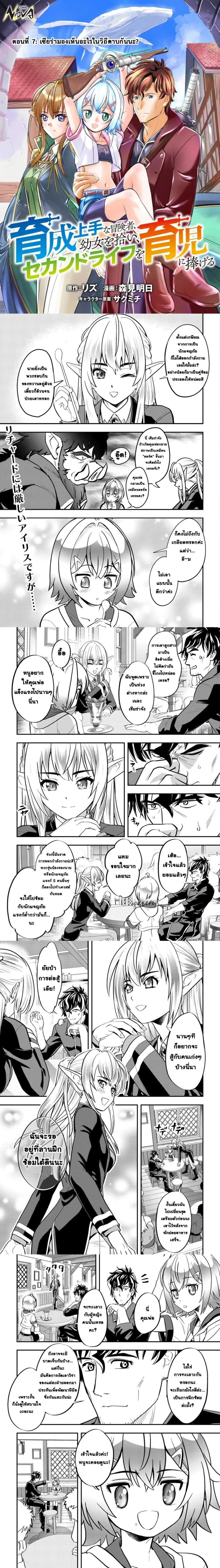 Ikusei Jouzu na Boukensha, Youjo wo Hiroi, Second Life wo Ikuji ni Sasageru - นักผจญภัยยอดนักปั้นเก็บเด็กสาวมาเลี้ยง อุทิศชีวิตที่สองเพื่อครอบครัว - หน้า 1