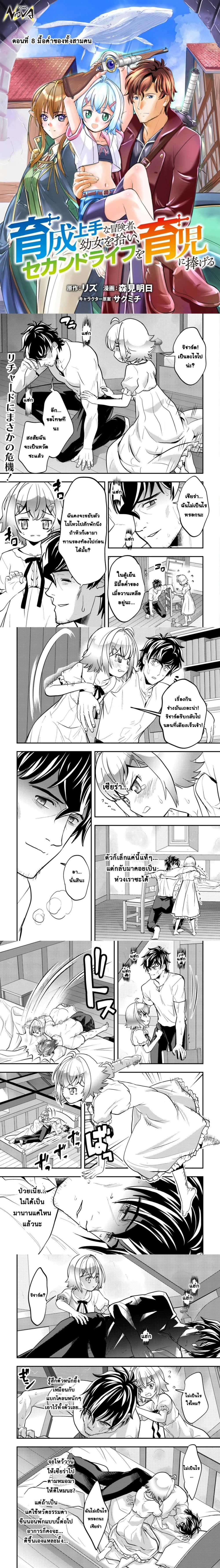 Ikusei Jouzu na Boukensha, Youjo wo Hiroi, Second Life wo Ikuji ni Sasageru - นักผจญภัยยอดนักปั้นเก็บเด็กสาวมาเลี้ยง อุทิศชีวิตที่สองเพื่อครอบครัว - หน้า 1