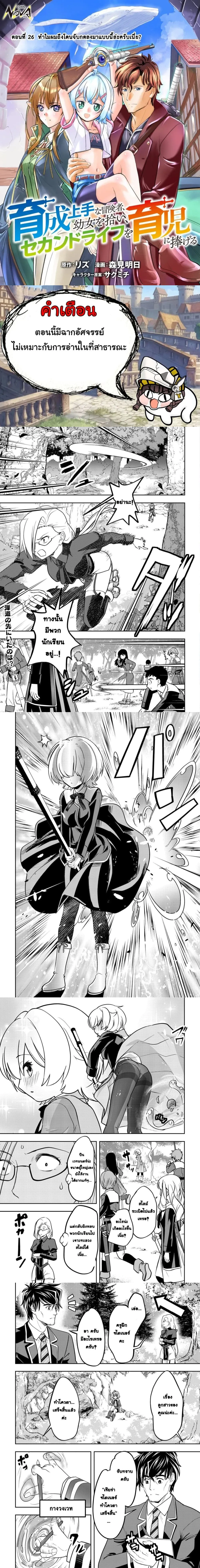 Ikusei Jouzu na Boukensha, Youjo wo Hiroi, Second Life wo Ikuji ni Sasageru - นักผจญภัยยอดนักปั้นเก็บเด็กสาวมาเลี้ยง อุทิศชีวิตที่สองเพื่อครอบครัว - หน้า 1