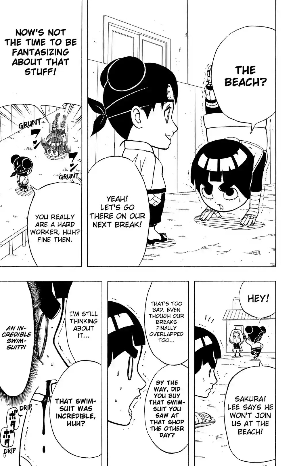Rock Lee's Springtime of Youth Full Power Ninja Chronicles - หน้า 2