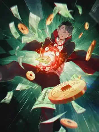 Start with Trillions of Coins ปกการ์ตูน